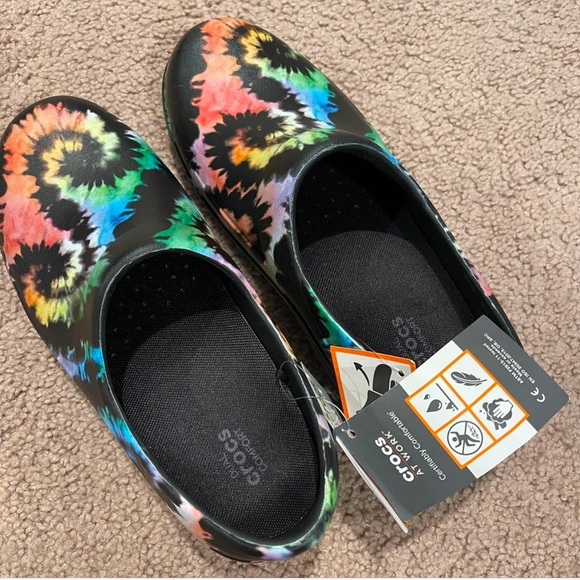 CROCS Multi-colored tie-dye clogs - Picture 3 of 7